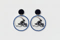 Helmet Earrings