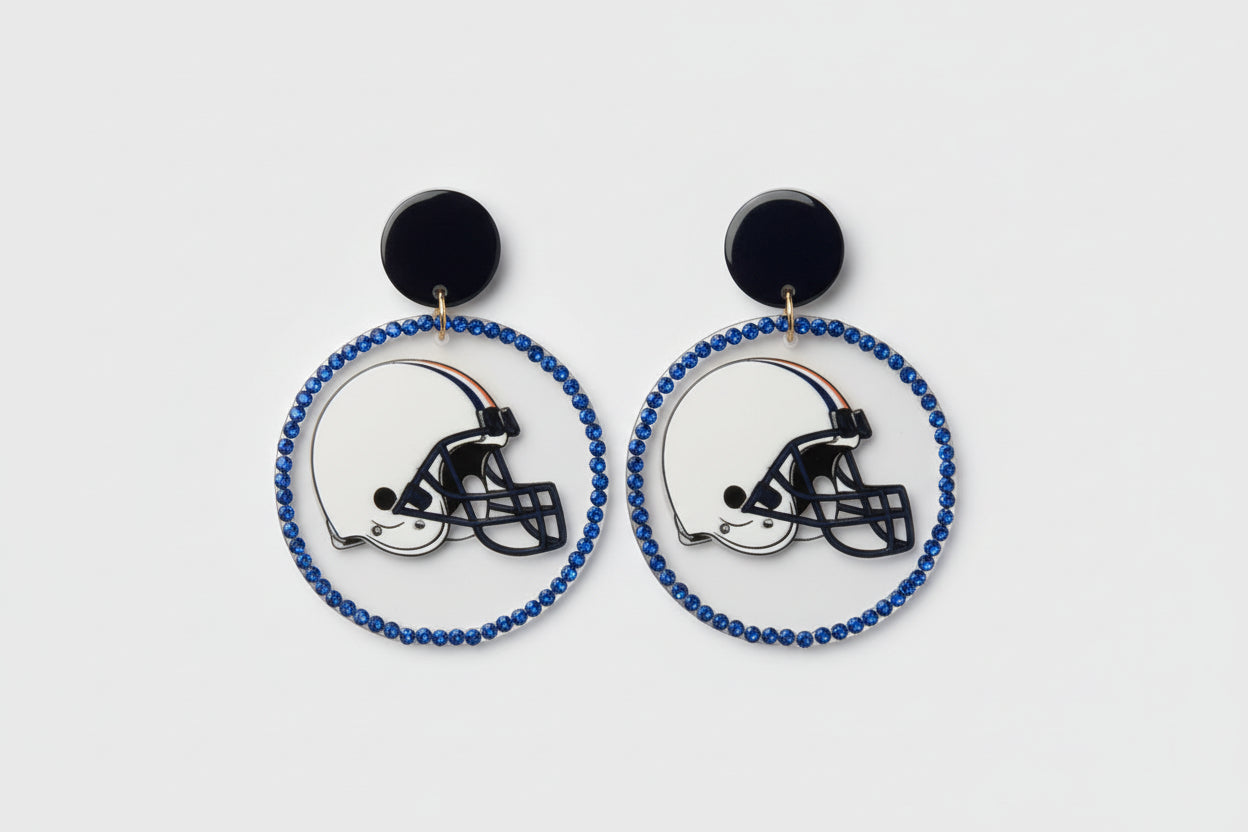 Helmet Earrings