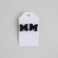M Stud Earrings